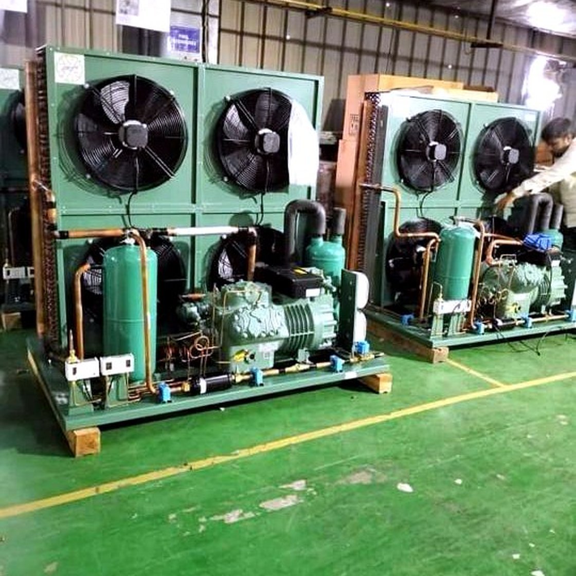 Bitzer condensing units manufactured by Blue Cool Refrigeration