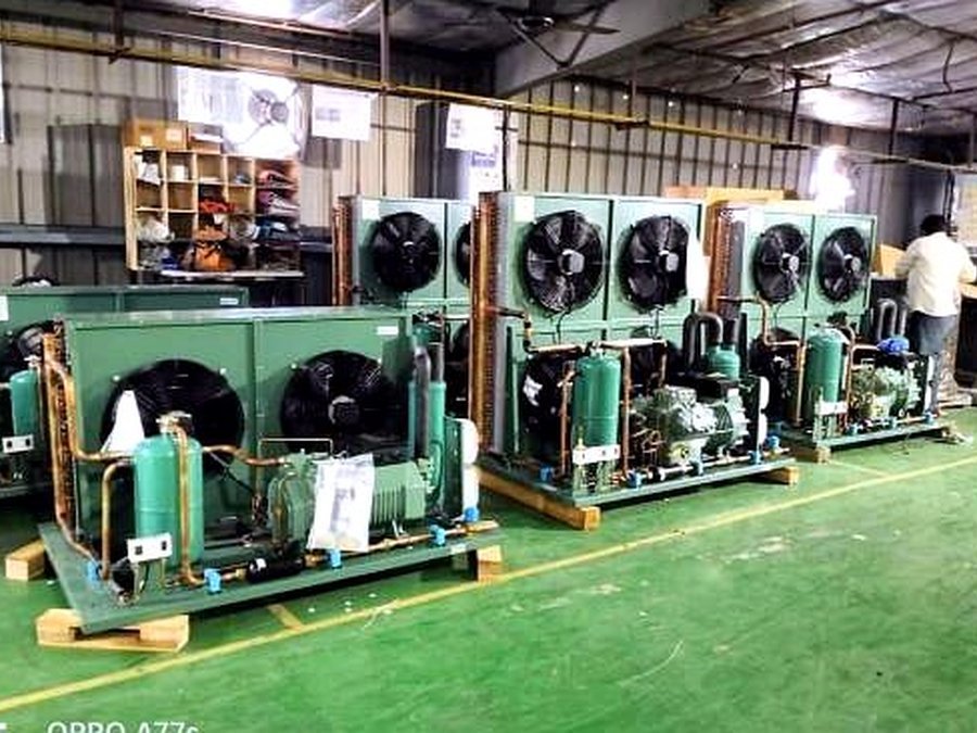 Refrigeration machinery workshop
